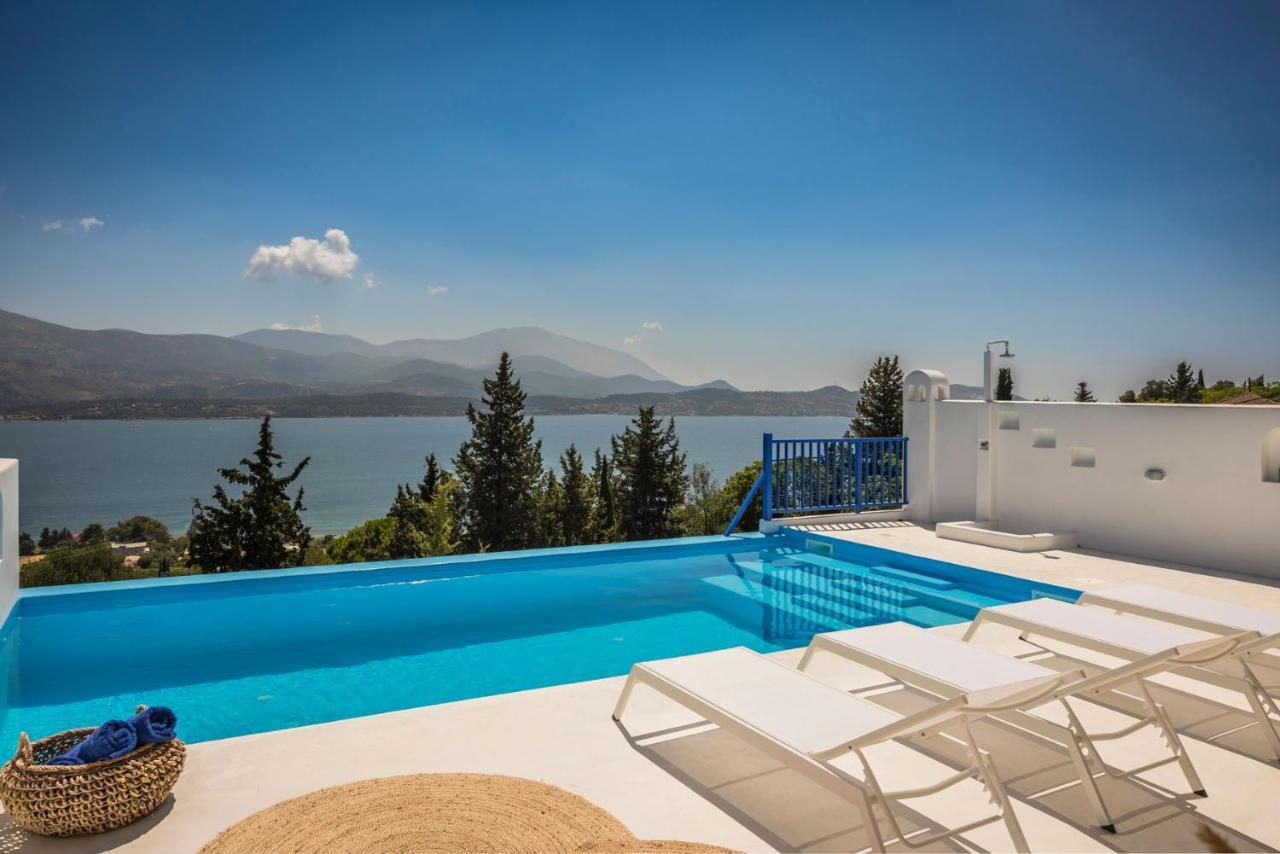 Villa Giasemi-Iris Sunset Villas Lépedha エクステリア 写真