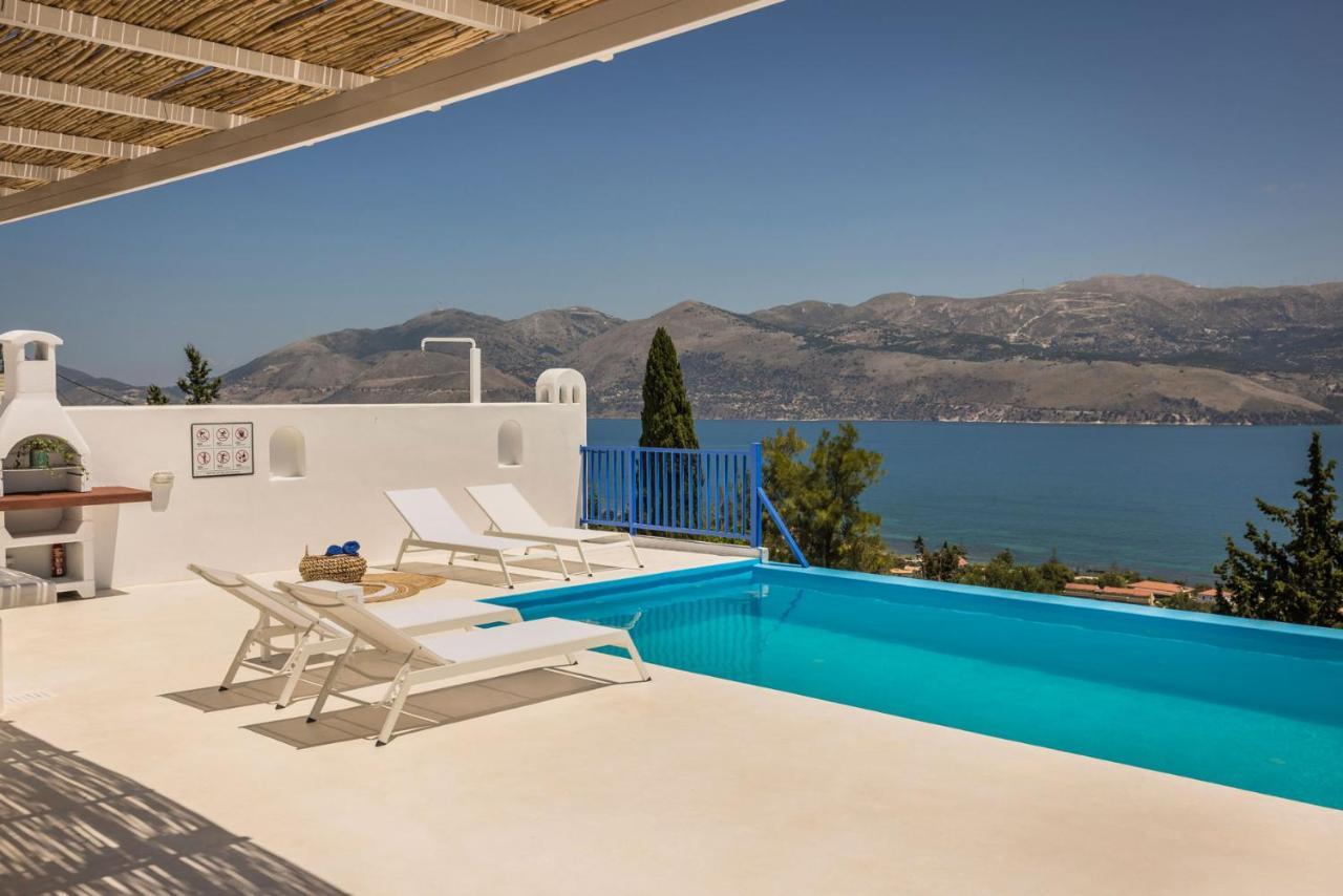 Villa Giasemi-Iris Sunset Villas Lépedha エクステリア 写真