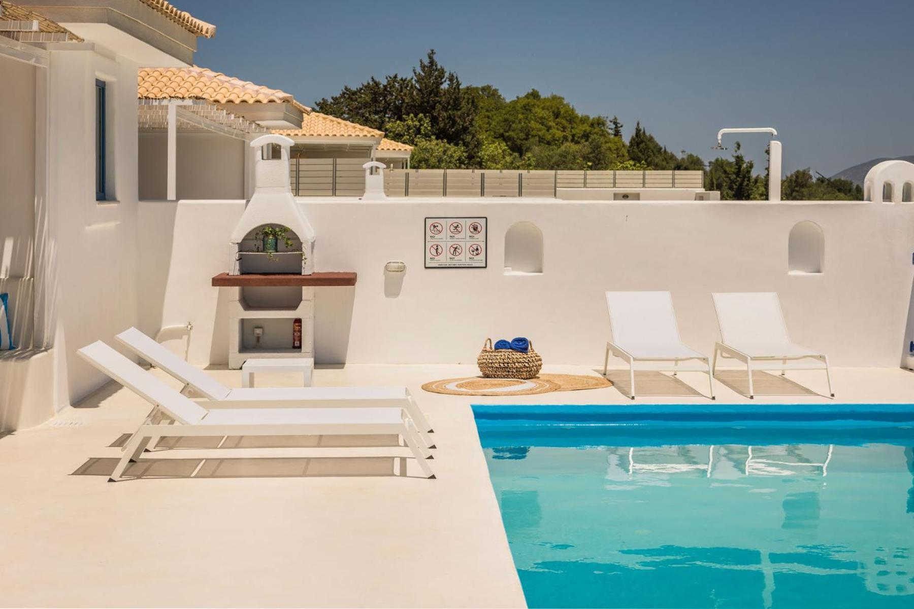 Villa Giasemi-Iris Sunset Villas Lépedha エクステリア 写真