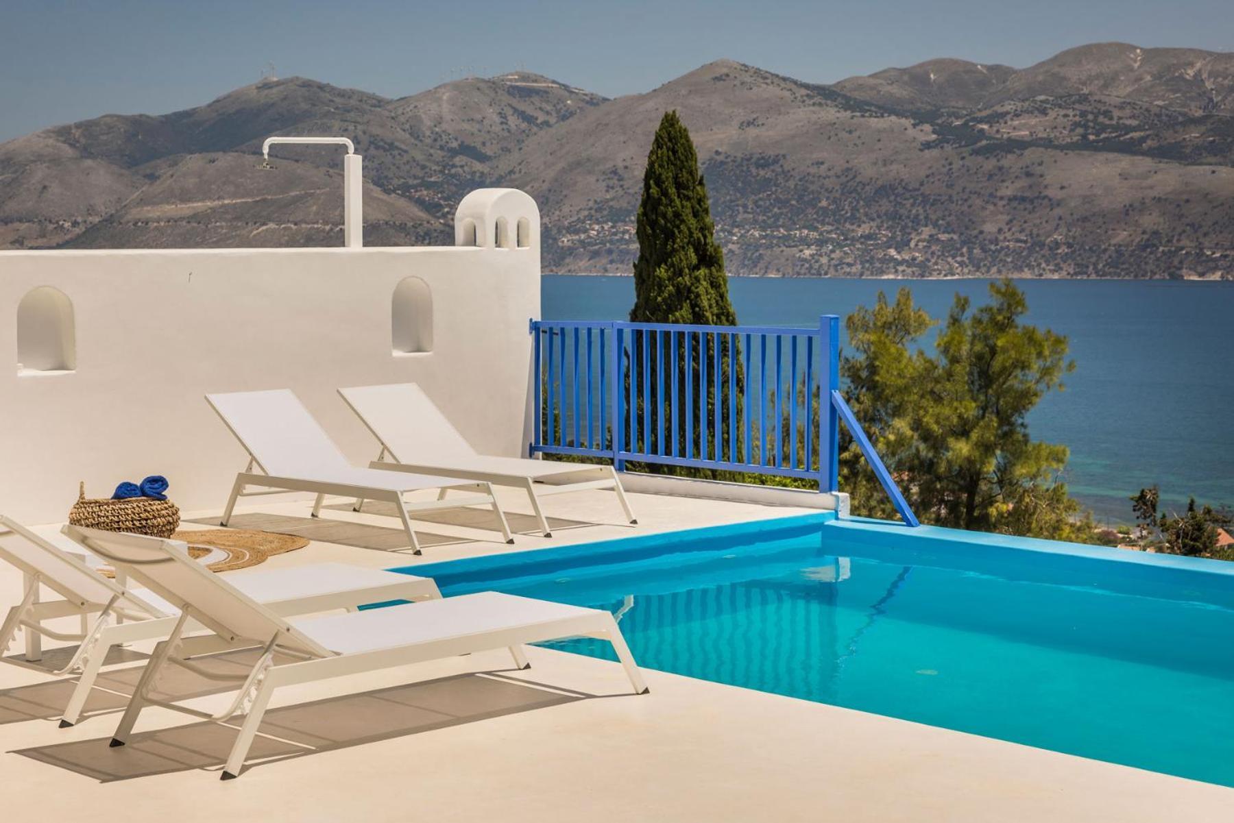 Villa Giasemi-Iris Sunset Villas Lépedha エクステリア 写真