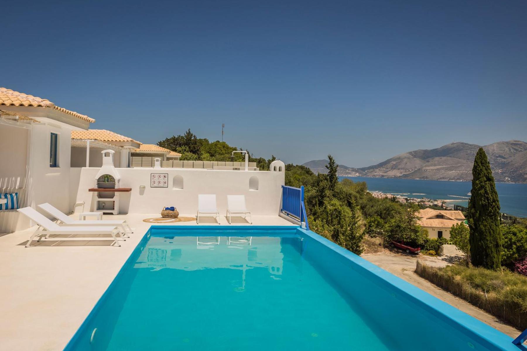 Villa Giasemi-Iris Sunset Villas Lépedha エクステリア 写真