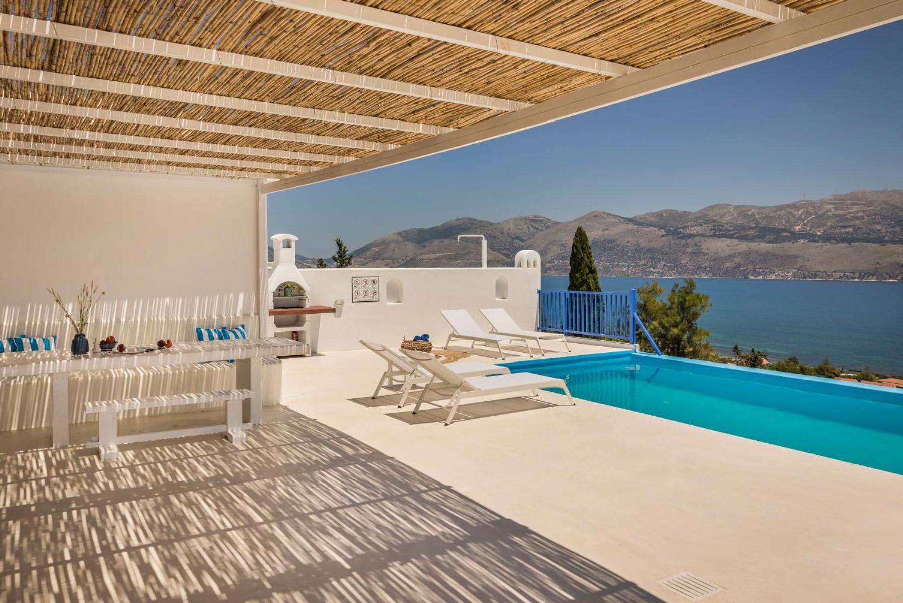 Villa Giasemi-Iris Sunset Villas Lépedha エクステリア 写真